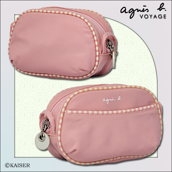 アニエスb  レディース　ハンドバッグ　大きめ化粧ポーチ　ピンク　シルバーharukaの出品商品一覧