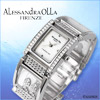 アレッサンドラ・オーラ/Alessandra olla/腕時計（リスト・ウオッチ/リストウオッチ）/クオーツ式腕時計/AO-6500-1-WH/フィッシュ・チャーム・クリスタル・ウォッチ/ホワイト×シルバー