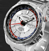 セイコー・インスツル/Seiko Instruments/腕時計（リスト・ウオッチ/リストウオッチ）/機械式自動巻き腕時計/JS-BEB010/J.SPRINGS（ジェイ・スプリングス）/オートマティック・トラベラー/シルバー＋マット・シルバー